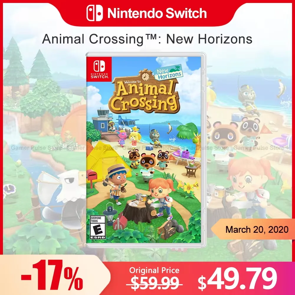 Animal Crossing New Horizons: Nintendo Switch에서 모험과 창의성의 세계로 뛰어드세요.