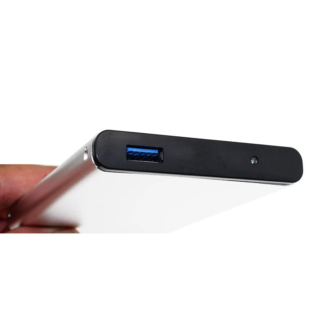 2.5 Inch Notebook SATA HDD Case To Sata USB 3.0 SSD HD Hard Drive Disk External Storage Enclosure Box With USB 3.0 Cable external hard drive case