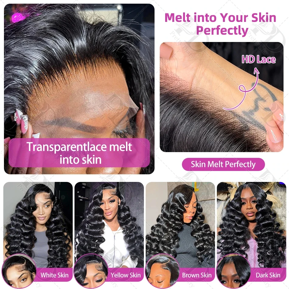220 Density Loose Deep Wave 13x6 Lace Front Human Hair Wigs Brazilian 30 40 Inches Curly Water Wave HD 13x4 Lace Frontal Wig S3c4b1643ee074217a8c3fbd2418a837dx