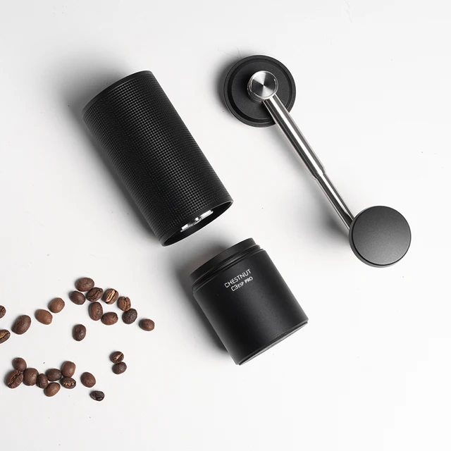 TIMEMORE Store Chestnut C3ESP PRO Manual Coffee Grinder Capacity 25g Hand Adjustable Steel Core Burr Send Cleaning Brush 5