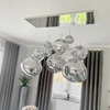 Modern Glass Lava LED Pendant Lights Lighting Diningroom Loft Lamps Light Home Living Room Indoor Decor Hanging Lamps 1