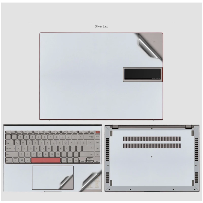 Anti Scratch Vinyl Sticker Skin for ASUS Zenbook 14X OLED Space Edition UX5401 No Residue Thin Cover