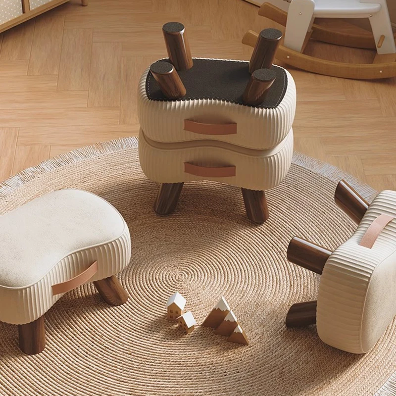 Sgabello Per Piedi Camera Da Letto Nordica Sgabello Per Piedi Piccolo Salvaspazio In Legno Balcone Morbido E Minimalista Corridoio Lazzy Sgabello Prod