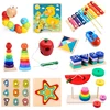 Montessori Educational Wooden Toys Puzzle Baby Training Geometric Shape Sorter Match Toys For Baby Kids 2 3 5 Years Board Game 1