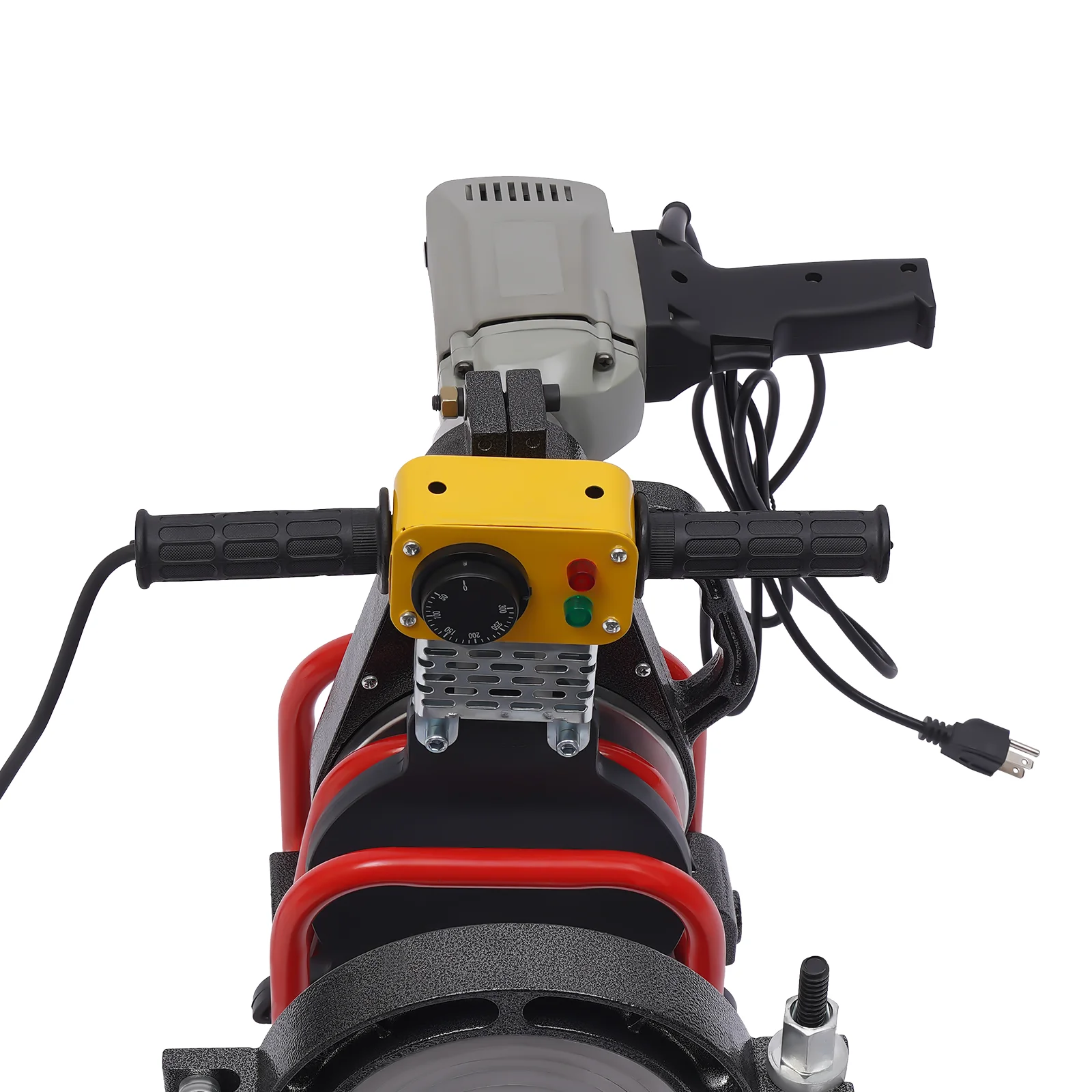Manually Operated Button Fusion Welding Machine 2-Ring Single Column Pipeline Welding Butt Welding Machine 1.5Kw/110V 5