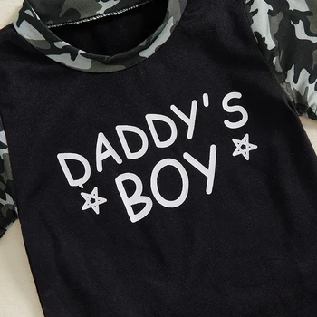 Toddler Boys Casual Outfits Camo Print Tee and Elastic Waist Shorts Set for 2 Piece Summer Clothing Set 4