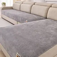 ผ้าคลุมโซฟา Chenier สำหรับตกแต่งห้องนั่งเล่นสไตล์โมเดิร์น กันลื่น ทนทานต่อการสึกหรอ ทำความสะอาดง่าย ดีไซน์เรียบง่าย 1