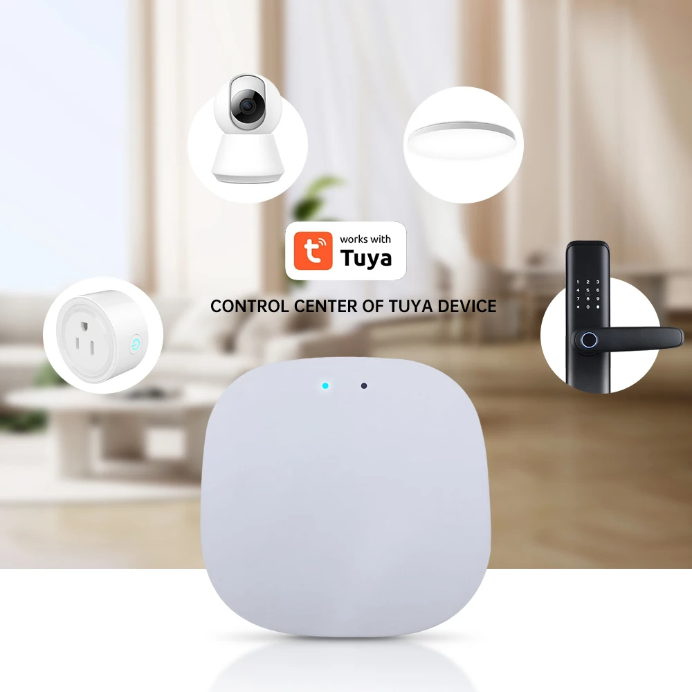 Smart Life App Bluetooth Gateway Hub Tuya Smart Sig Mesh Wifi Telecomando Funziona Con Alexa Google Home