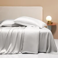 100% Egyptian Cotton 4/6 Piece Bed Sheet Set Luxury Bedding Set Elastic Fitted Sheet Flat Sheets Pillowcase Silky Comfortable 3