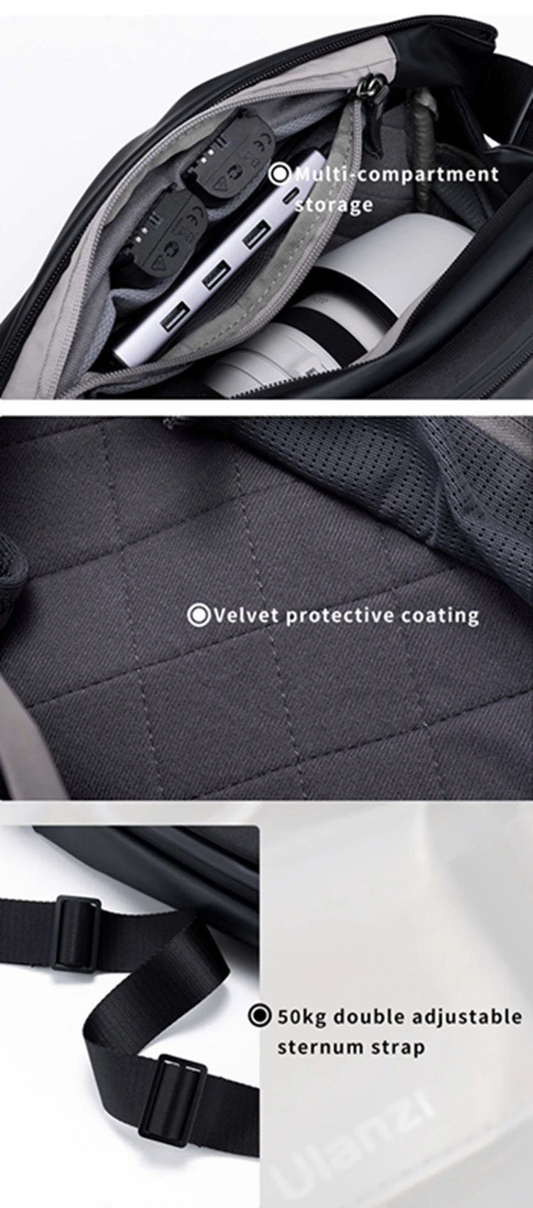 6L Kapazität DSLR Kamera Tasche Digital Travel Me Crossbody Schulter Taschen Fotoausrüstung Für Soja Niko_voghion.com