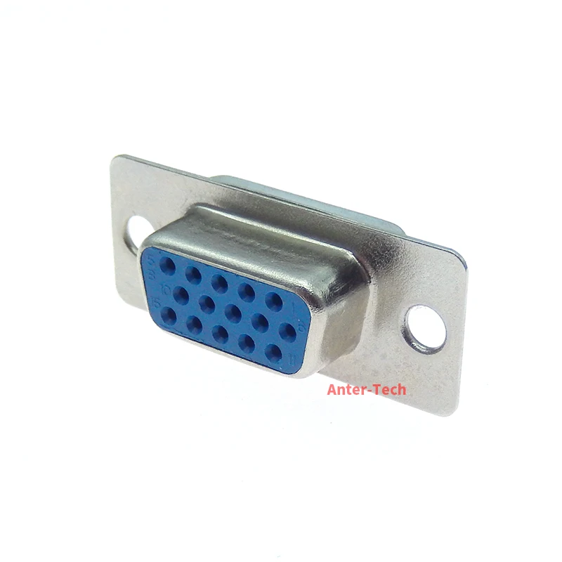 D-SUB DB15 15 Pin Female Male VGA Socket Connector Adapter 3 Row Solder Type Male Female Plug Socket converter 5Pcs power plug adapter,power socket adapter,conversion plug,plug conversion socket,universal socket adapter