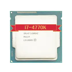 Core i7-4770K i7 4770K i7 4770 K 3.5 GHz Quad-Core Eight-Thread CPU Processor 84W LGA 1150