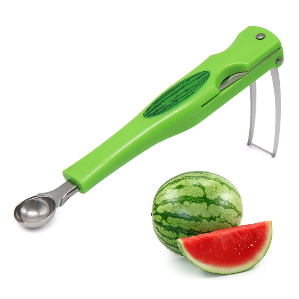 

Melon Watermelon Ball Scoop Fruit Spoon Ice Cream Sorbet Stainless Steel Cooking Tool Kitchen Accessories Gadgets