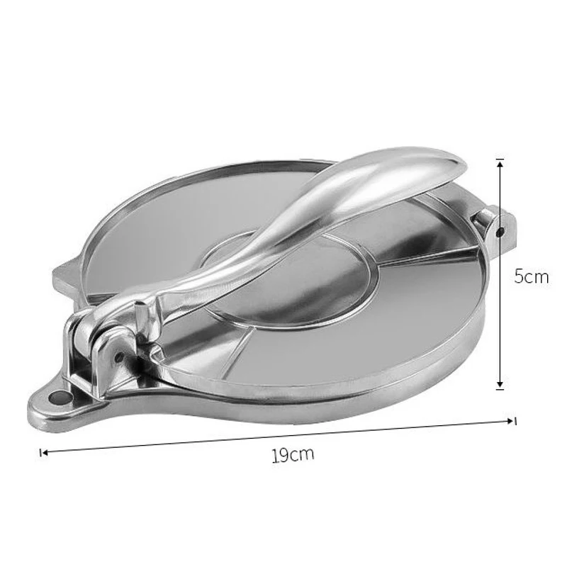Diy Tortilla Press Maker Aluminium Alloy Manual Corn Tortillas Dough Pressing Tool 16/20cm Kitchen Bakeware Cooking Accessories tortilla press