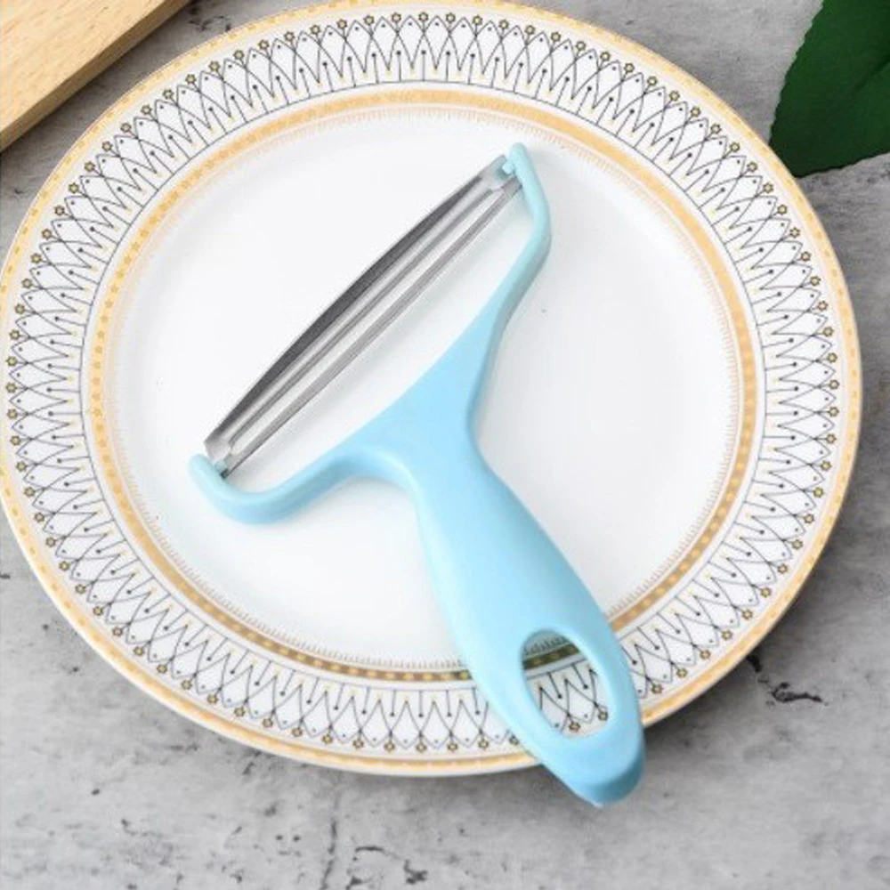 Wide Mouth Stainless Steel Vegetable and Fruit Peeler & Slicer Kitchen Tool
