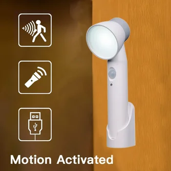 IR 모션 센서 LED 야간 조명, USB LED 조명, 에너지 절약 테이블 램프, 벽 조명, 옷장 캐비닛 조명
