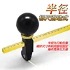Glass Cutter 6 Wheel Compasses Circular Cutting with Suction Cup Circle Professional Glass Bottle Cutter Cutting Tools 1