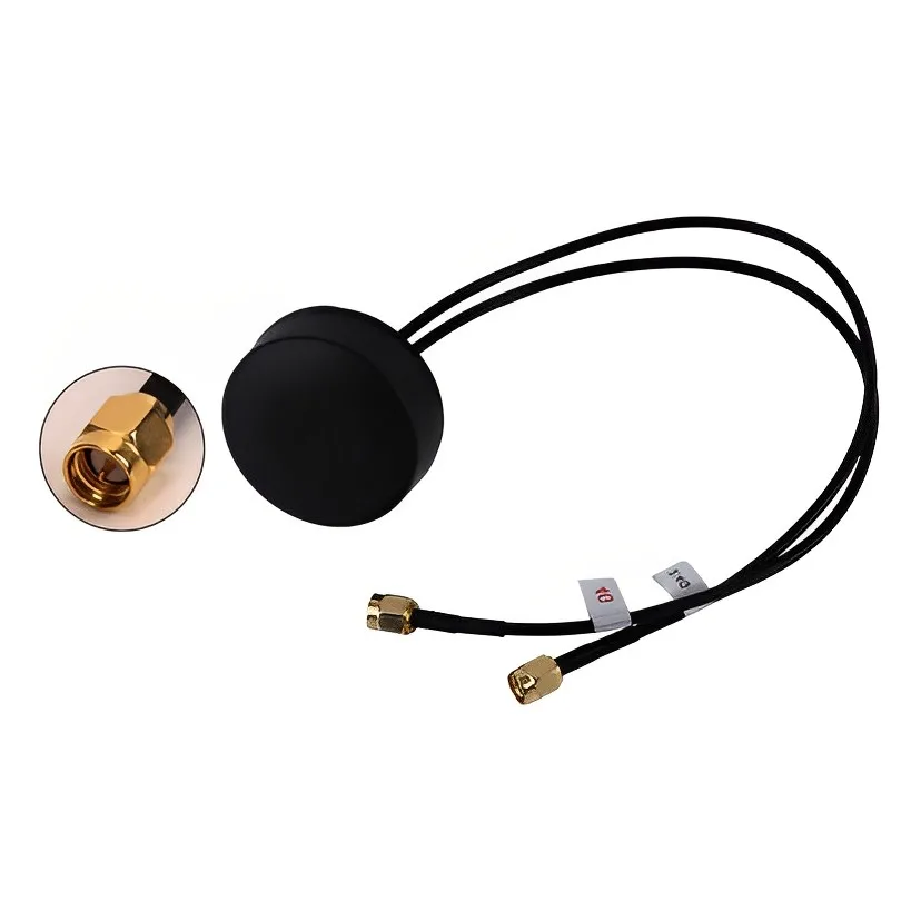 

2 in 1 Car GPS Magnetic Antenna Position Locate Receiver Antennas Signal Booster Stereo Audio Amplifier Navigation Aerial