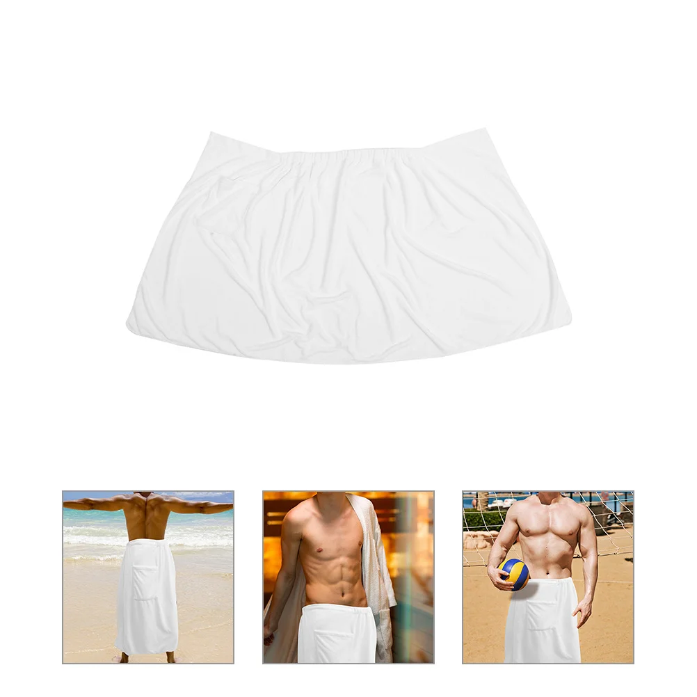 

Towel For Salon Bathing Water Absorption Men Multi-use Bathroom Mens Bathrobe