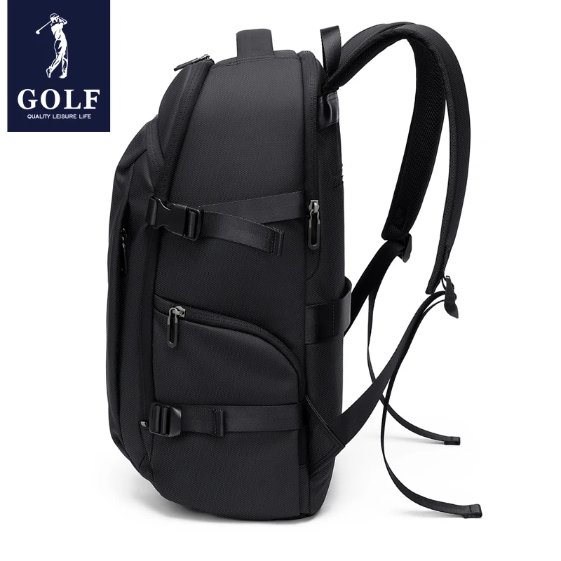 Backpacks Men GOLF Waterproof 16 Inch Oxford Casual Business Multiple Pockets Commuter Travelling