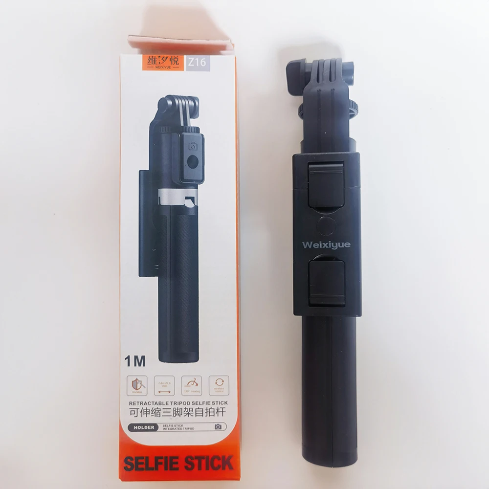 Z16 Retractable Selfie Stick With Smart Charging Remote Control From HD Shooting Mobile Phonehone Mobile Phone Live Streaming
