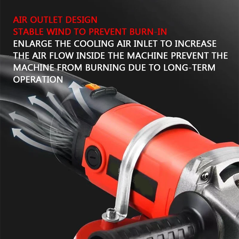 NNE Grinding Foundation 14g✖️2 Three-Head Ground Grinder Rough Planer Grinder Handheld