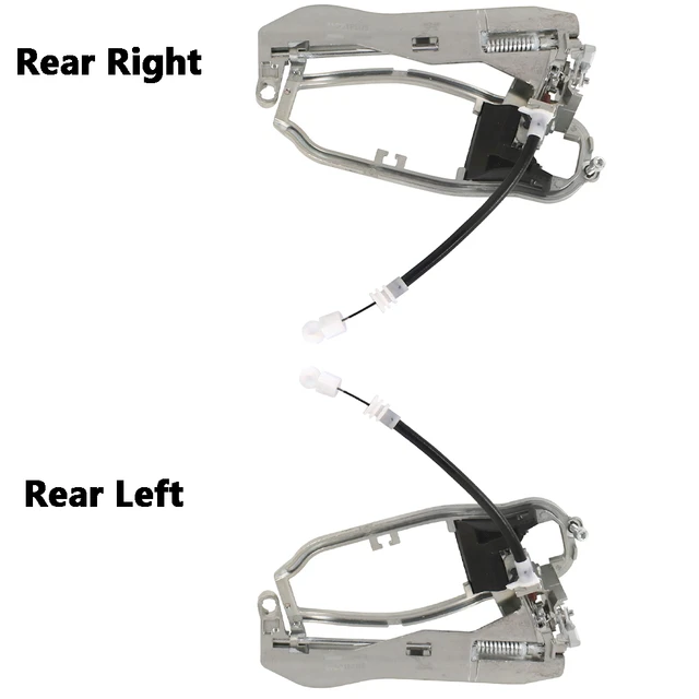 TÜRGRIFF TRÄGER GRIFFTRÄGER AUSSEN HINTEN LINKS + RECHTS FÜR BMW X5 E53  *NEU*