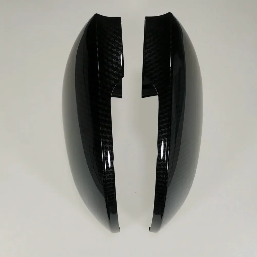 폭스바겐 골프 GTI MK8 VIII 8 R (2020 2021 2022 2023 2024)용 유광 블랙 사이드 미러 캡 커버 (도어 윙 리어뷰 교체용)