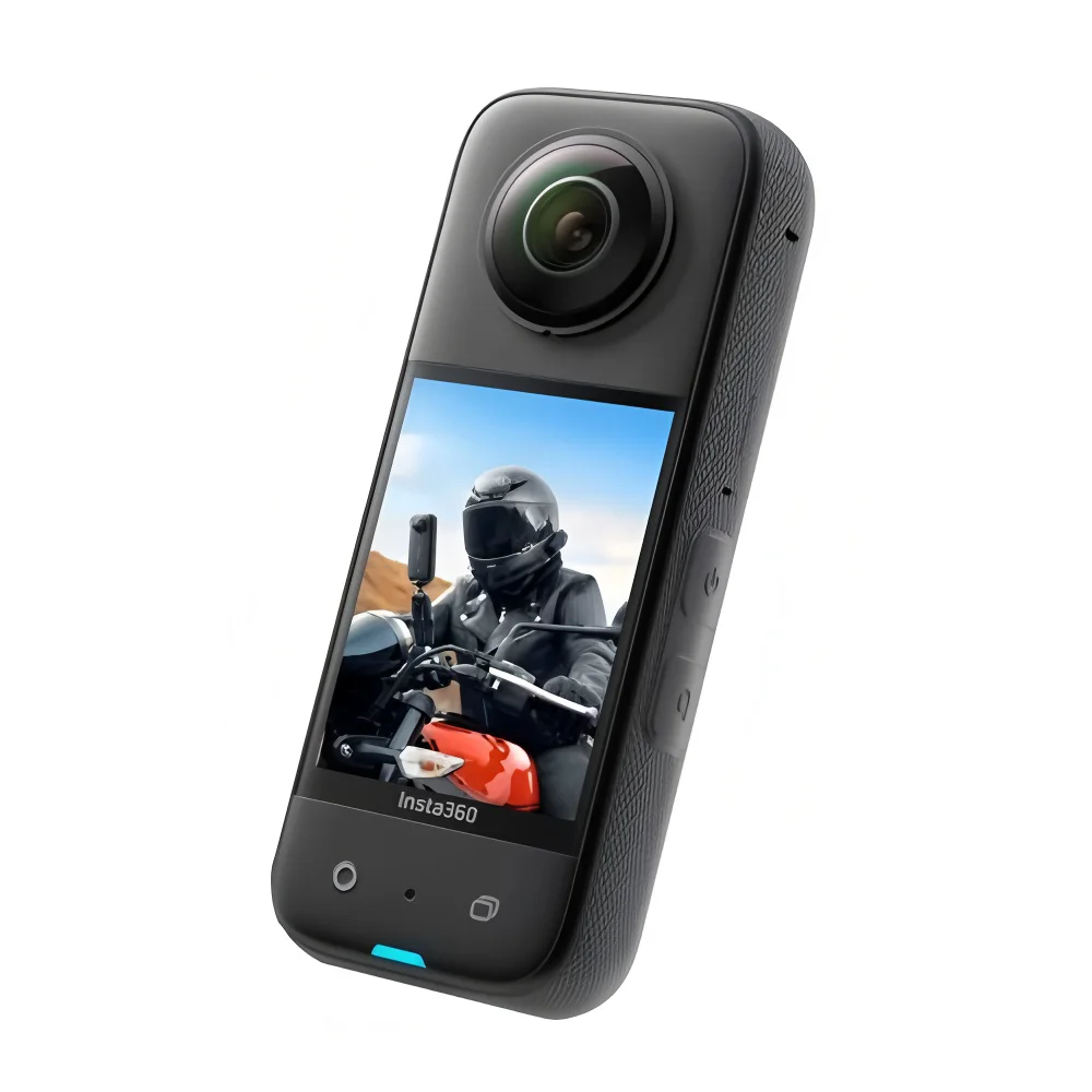 סט בסיסי Insta360 X3: 360 ° פנורמי, עמיד בפני רעידות, 10 מטר עמיד למים, מקל סלפי בלתי נראה ו-4K/170 ° מצבים להקלטת הרפתקאות