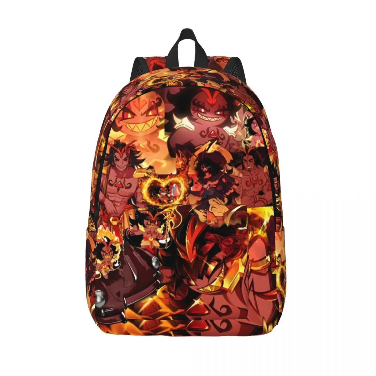 Cookie Run Kingdom Burning Spice Cookie Teenage Backpack Durable Student Hiking Travel Daypack Men Women College Shoulder Bag 1