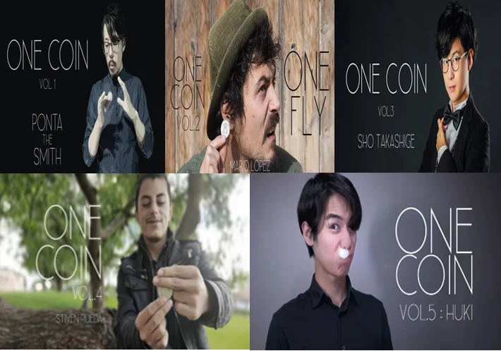 

One Coin Vol 1-5 - Magic tricks