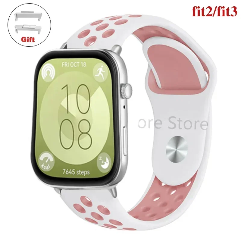 Breathable Silicone Sport Watchband - Vitality Collection