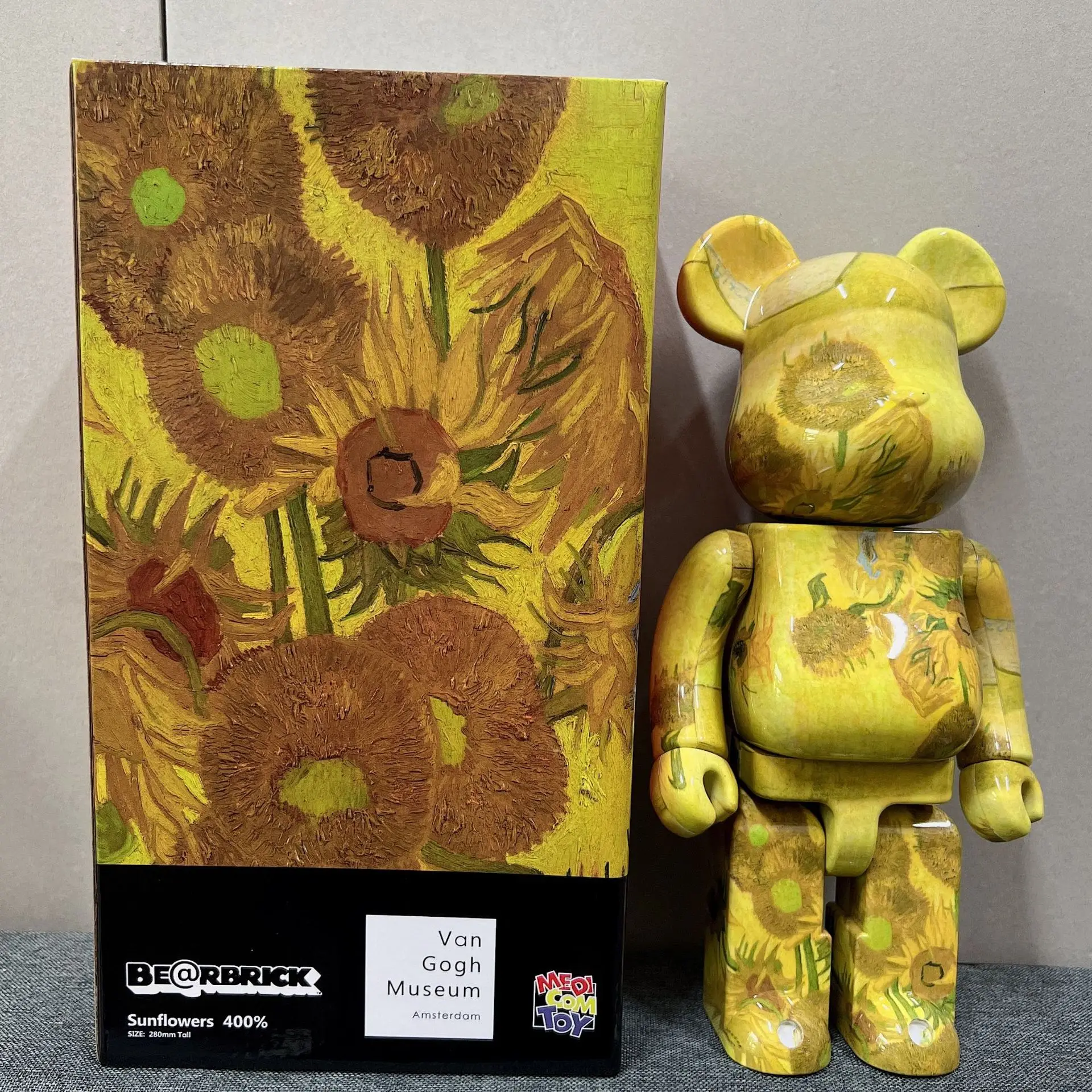 

400% Bearbrick Декор медведь @ кирпич экшн-фигурки медведь кирпичные игрушки жестокий медведь настольные украшения домашний Декор Детский подарок на день рождения