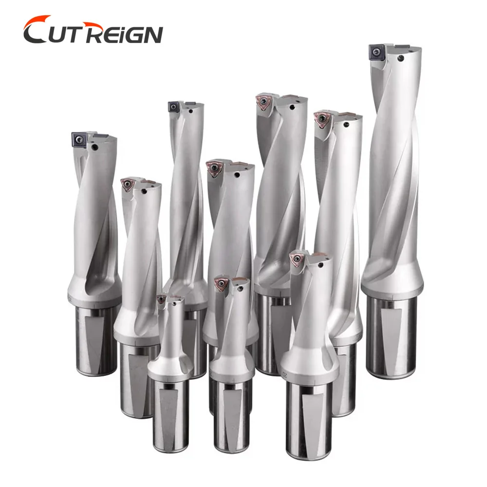 U Drill 2D 3D 4D 5D SP Series CNC Lathe Indexable Drilling Bit 13mm