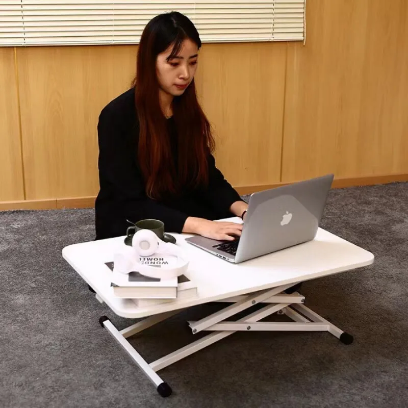 Laptop Space Saving Sofa Tables Lift Up Wooden Modern Side Tables Folding Design Corner Table Dressers Computer Desk Bedroom