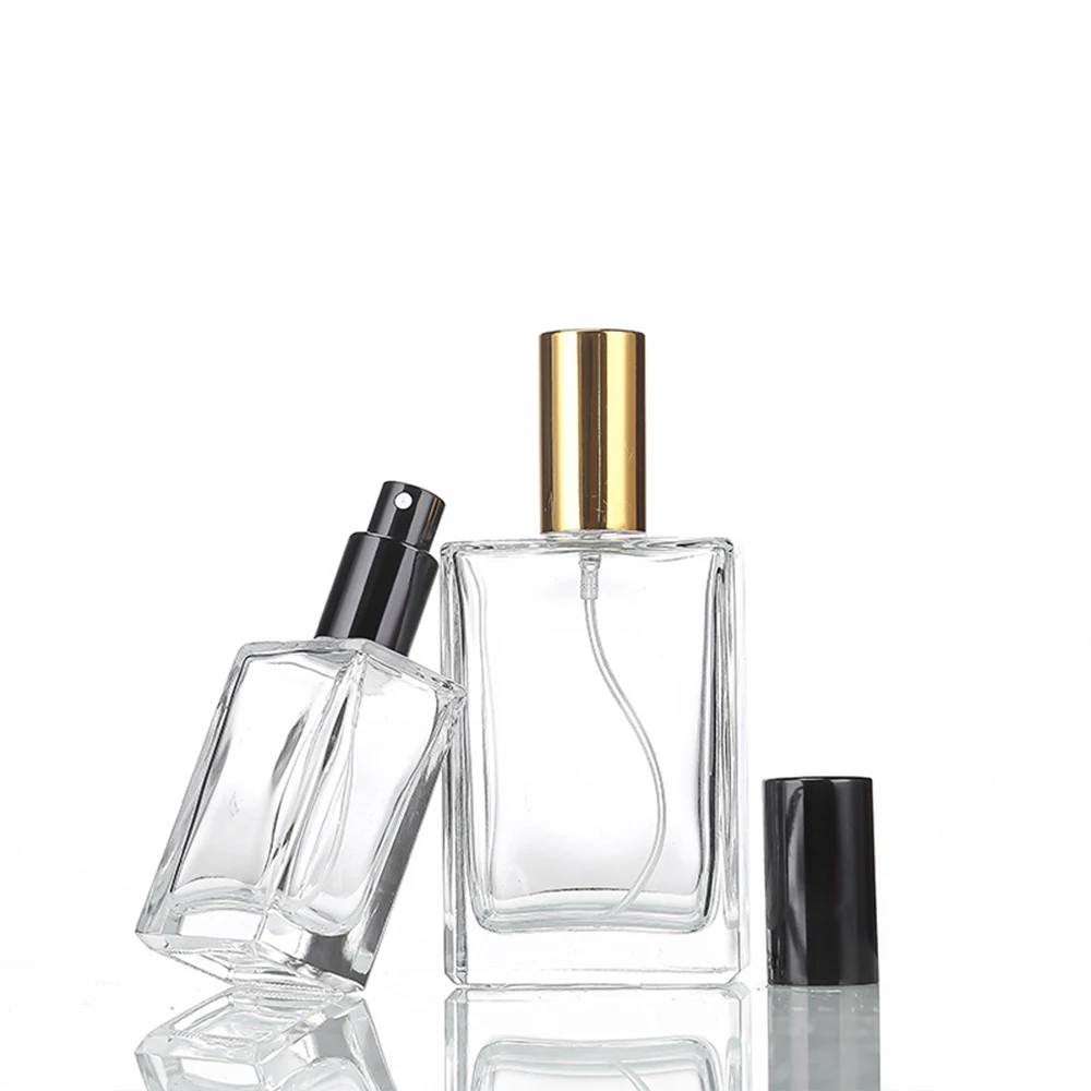 5ml 10ml 15ml 30ml 50ml Clear Mini Sample Refillable Spray Bottle Glass Atomizer with B... - SKU RSB01151 - UGI Packaging