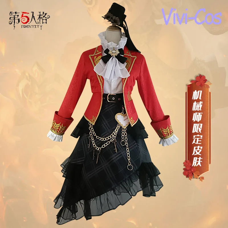 

Vivi-Cos Game Identity V Tracy Reznik Cosplay Costumes Sweet Set Cute Elegant Uniform Halloween Role Play Carnival New S-XL