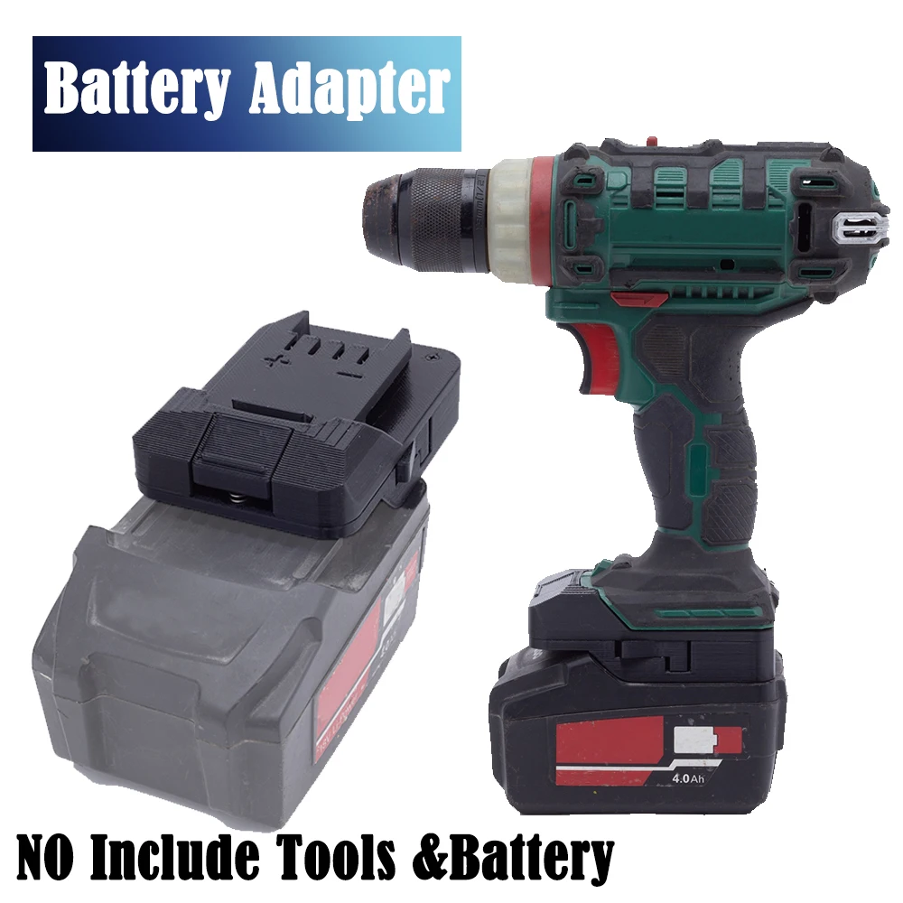 Convertitore Adattatore Batteria Per Batteria Al Litio Metabo 18V Per Accessori Per Elettroutensili Parkside X20V (Batteria Non Inclusa)