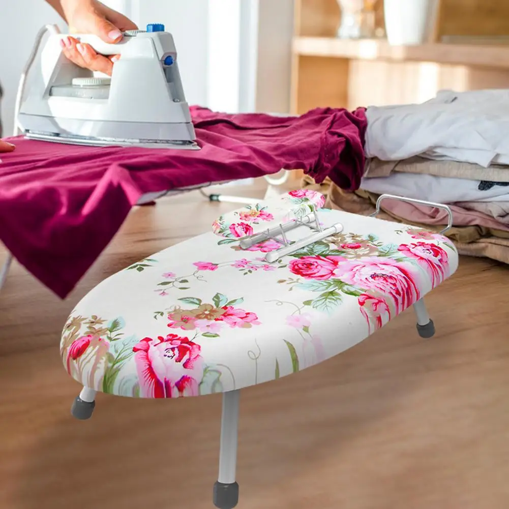 Anti-slip Ironing Board Ironing Board with Removable Cover Portable Mini Set with Removable for Clothes for Easy