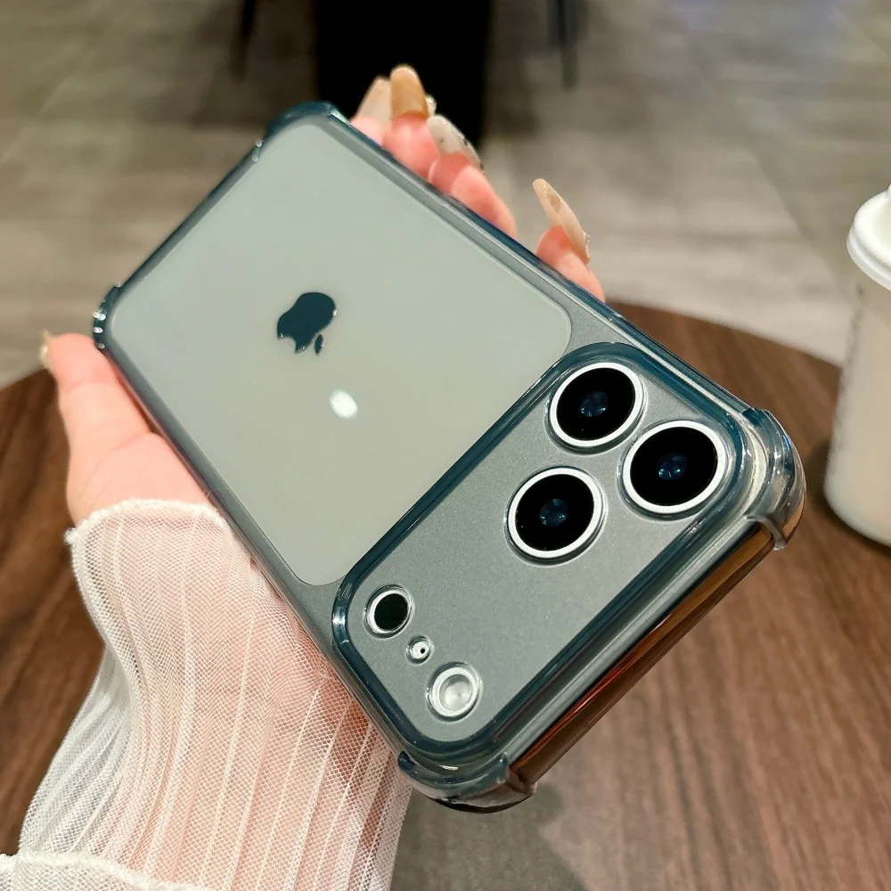 ตัวเลือกสินค้า เคสป้องกันกระแทกสีสะท้อนแสงสำหรับ iPhone 17 Pro Max พร้อมป้องกันกล้อง