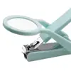 Nail Clipper with Magnifying Glass The Elderly Practical Stainless Steel Nail Clipper Anti-splash Beauty Big Clipper Tool Gifts 4