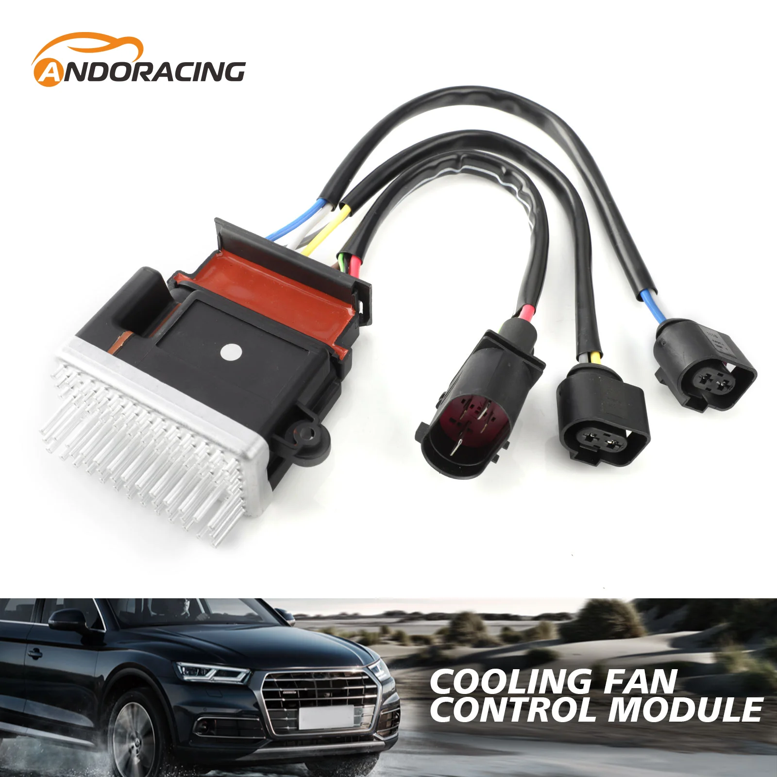 2009- A4 A5 A6 Q3 Q5 A7 RSQ3 New Engine Cooling Fan Control Module for Audi 8K0959501G