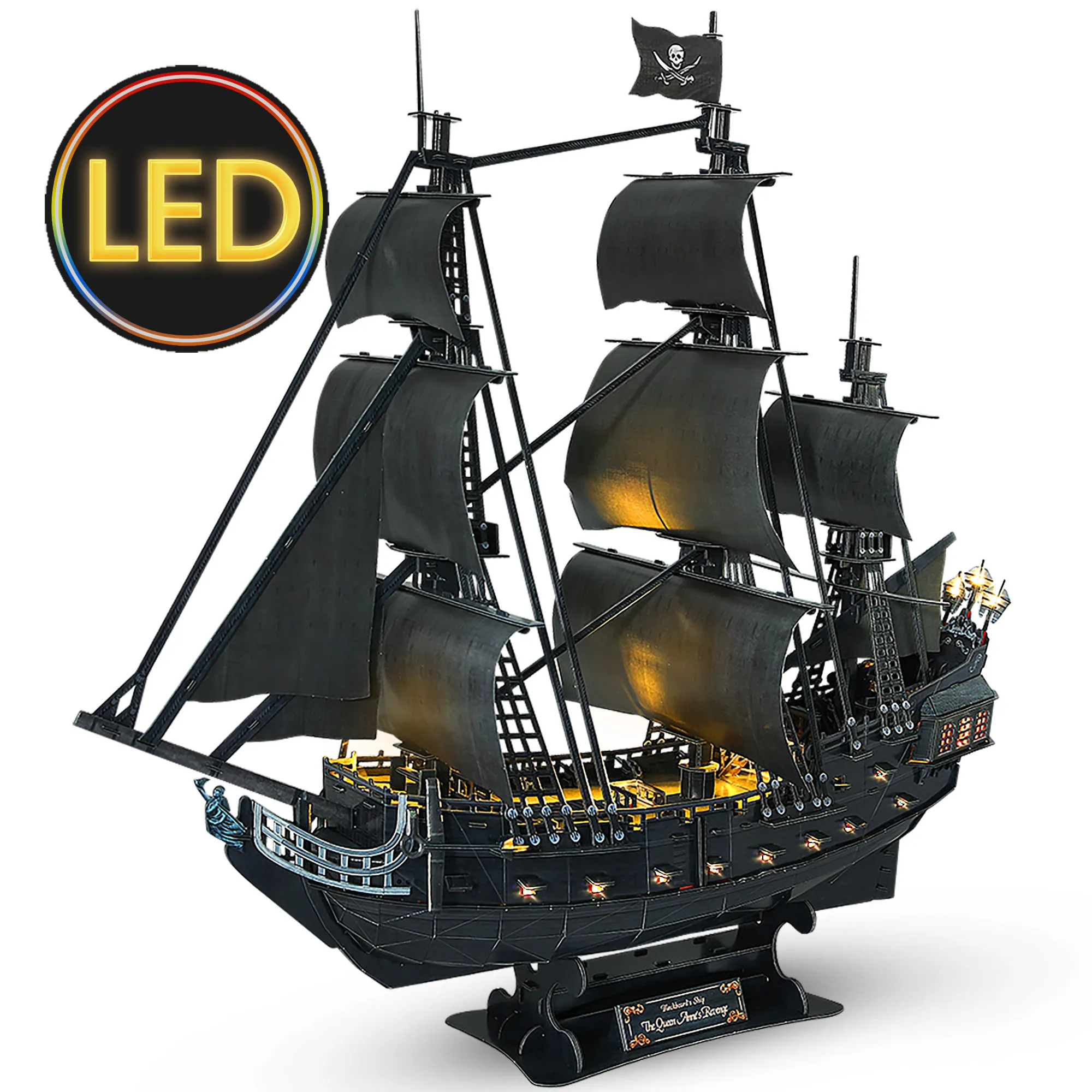 cubicfun-3d-quebra-cabecas-293-pcs-rainha-anne-vinganca-navio-pirata-presentes-com-15-lampadas-led-veleiro-modelo-kits-de-construcao-brinquedo-para-adultos