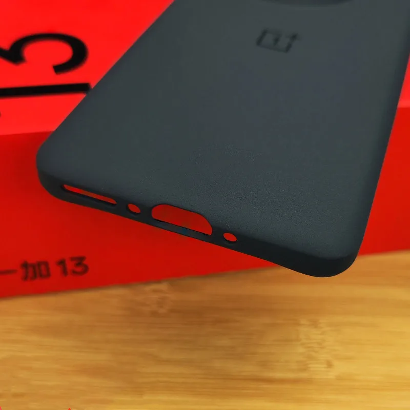 OnePlus 13 오리지널 폰 케이스 울트라 슬림 소프트 백 케이스 충격 방지 매트 고무 스킨 커버 지문 방지 펀다