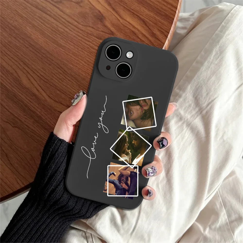 Personalized DIY Matte Shockproof Phone Case - Customizable Protective Soft Back Cover
