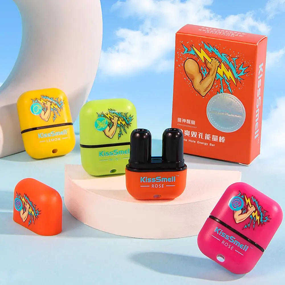 Nasal Stick Inhaler Double Hole Portable Aromatherapy Stick