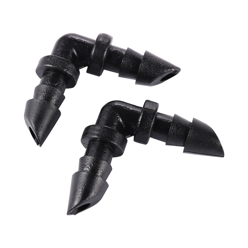 90 Degree Multi-Barbed Black Elbow Joint DN20mm DN16mm 8/11mm 4/7mm 3/5mm Interface Coupling Micro-Irrigation System Accessories hose pipe fitting pipe fitting water pipe fitting