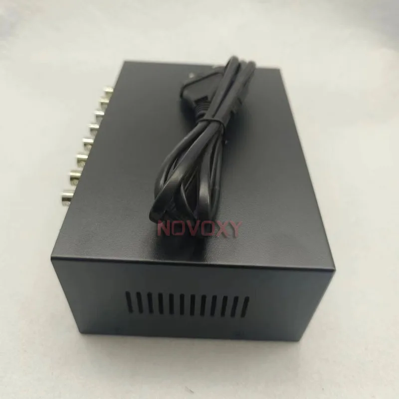8 In 16 Out Composite BNC Video Distributor Amplifier 8CH To 16CH Splitter for CCTV Security Camera