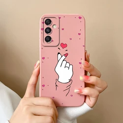 Smooth Liquid Cute Sunflower Phone Case Cover - Samsung M53 5G (TYP1)
