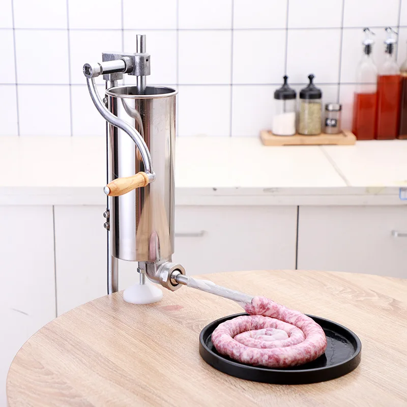 StainlessSteelMeatSausageMaker3L6LbsManualMeatFillingMachine.jpg